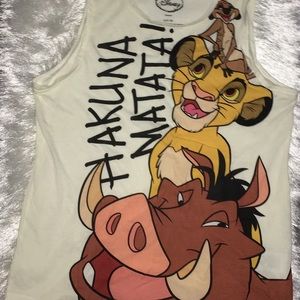 Disney Timon and Pumbaa Tank Top Shirt